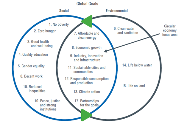 Circular Economy Applied to UN Sustainable Development Goals