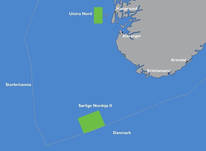 Offshore Development Sites in Norway