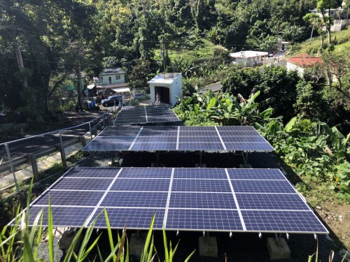 Solar Plus Storage Water Pumping Station Microgrid in Puerto Rico
